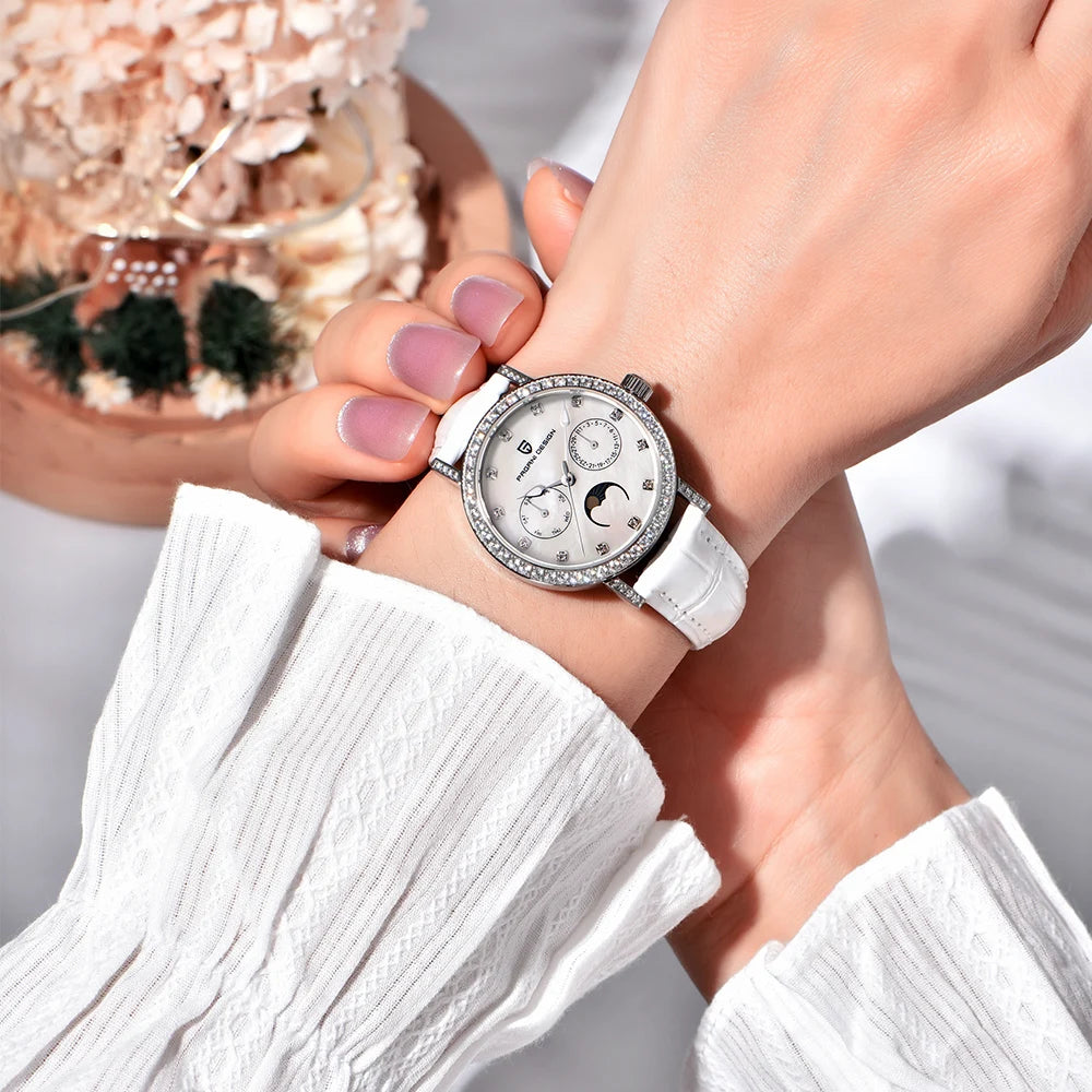 Relógio_Feminino_Prata_Quartz_Com_Strass